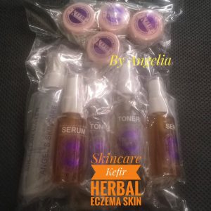 Paket skincare kefir and herbal for eczema skin.